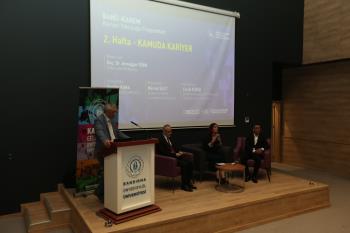 BANÜ-KAGEM "Kariyer Yolculuğu Programları" Kapsamında "Kamuda Kariyer" Etkinliği Düzenlendi
