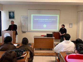 Career Guidance for Faculty of Economics and Administrative Sciences Students: Information Meeting Held