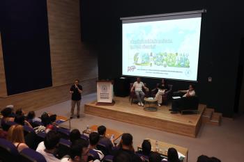 An event titled "Business Management in the Age of Sustainability" was held.